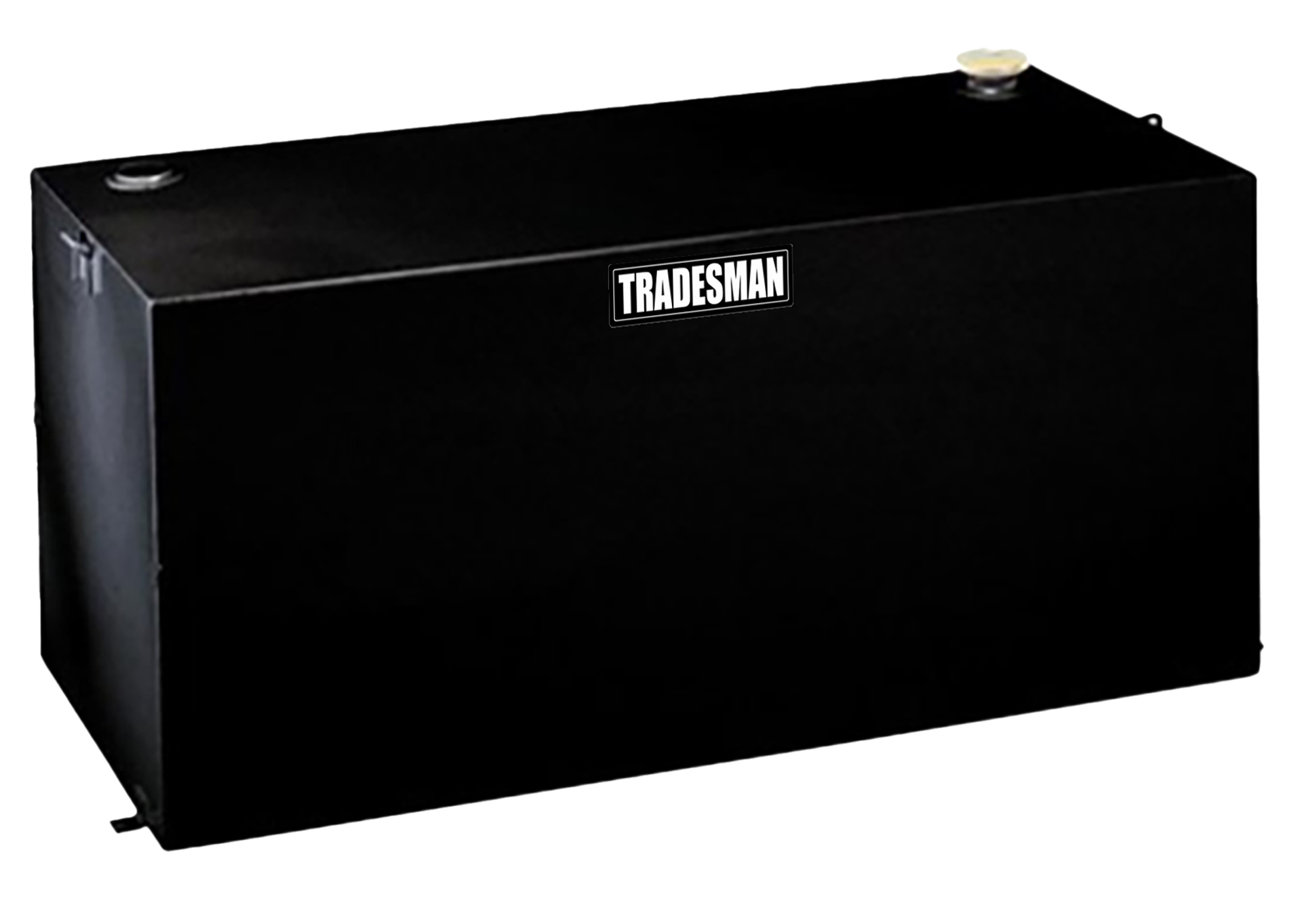 Lund 55 Gal. Steel Rectangular Transfer Tank, Black Lund 55 Gal. Steel Rectangular Transfer Tank, Black